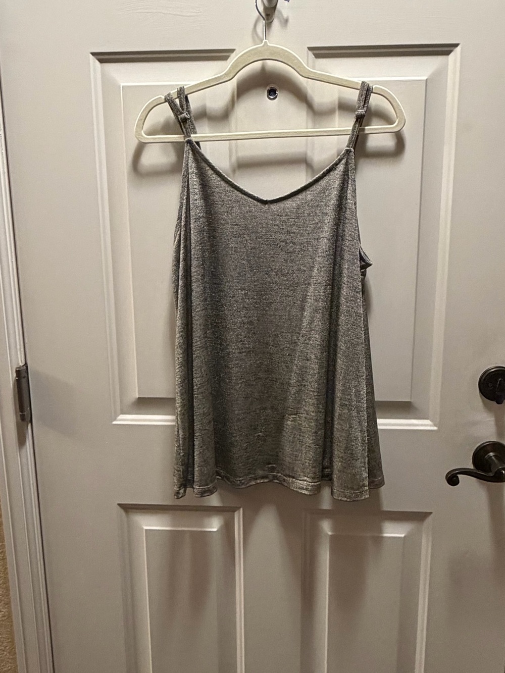torrid Gray/silver Swing Camisole Tank Top